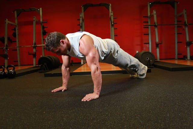 Push-up, start position